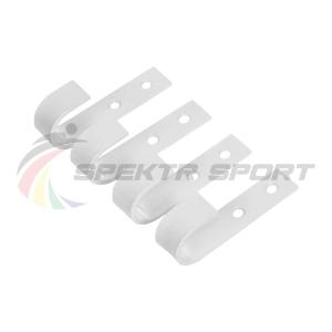 Купить Крюки подвесные (к-кт. 4 шт) для турника белые в Билибине 