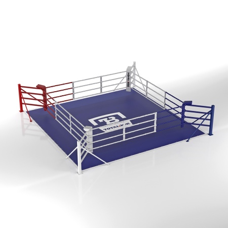 Купить Ринг боксерский напольный Totalbox на упорах 6х6м в Билибине 