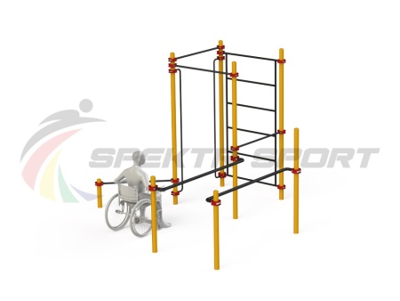 Купить Спортивный комплекс для инвалидов-колясочников WRK-D18_76mm в Билибине 